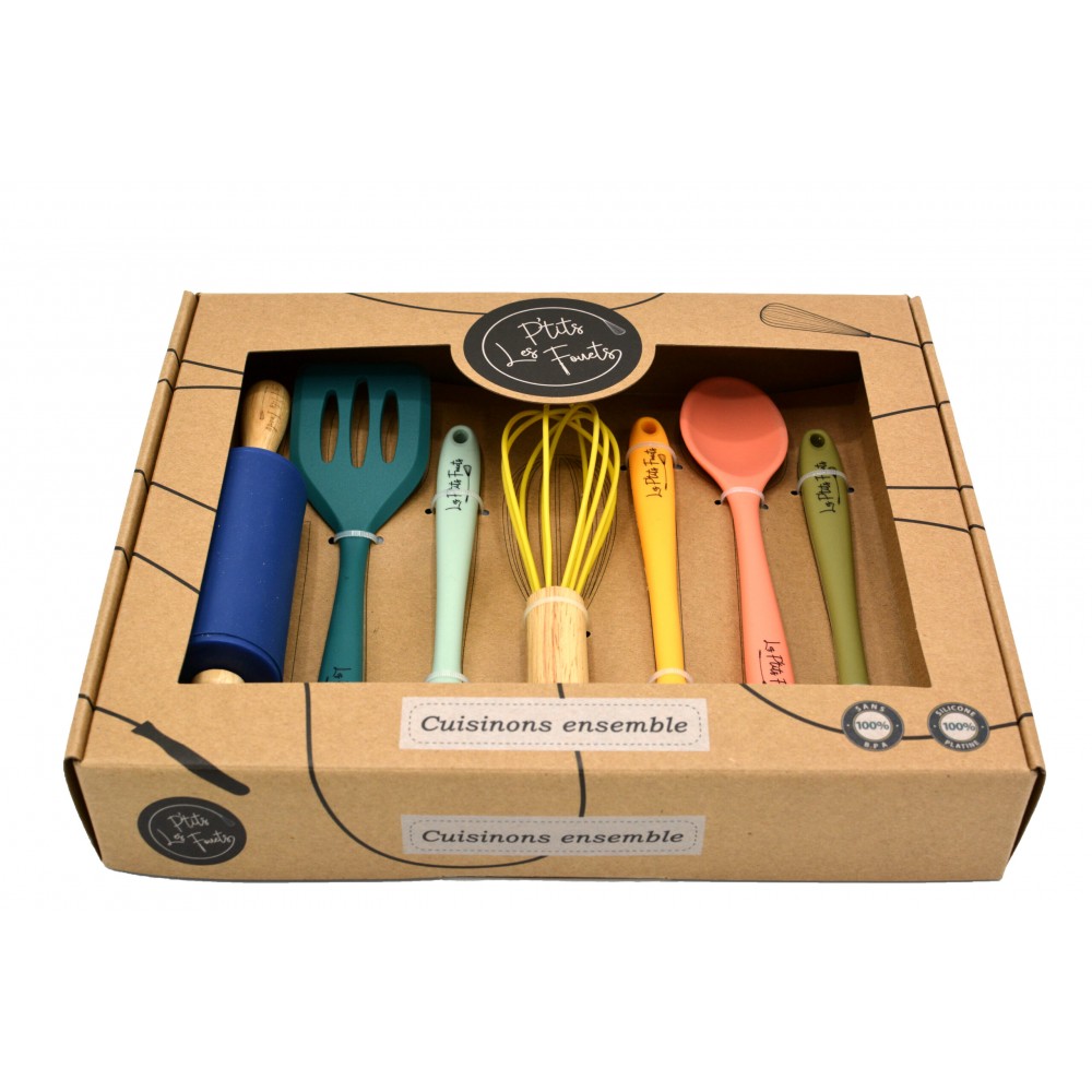 Set d'ustensiles de cuisine pour enfants Les petits fouets - Tajinebanane