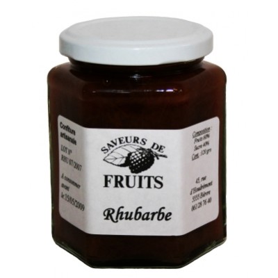 Confiture de rhubarbe