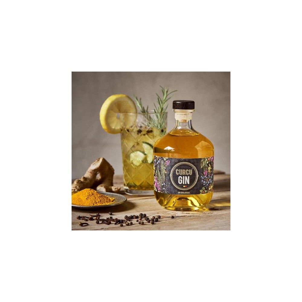 Curcu gin bio 50 cl (Grandes Distilleries de Charleroi)