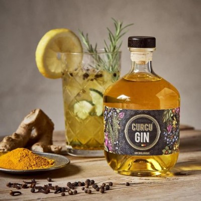 Curcu gin bio 50 cl (Grandes Distilleries de Charleroi)