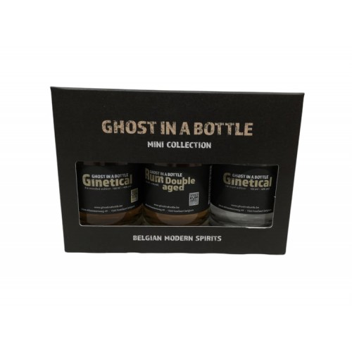 Box Ghost in a bottle 2 gin + 1 rum 10 cl