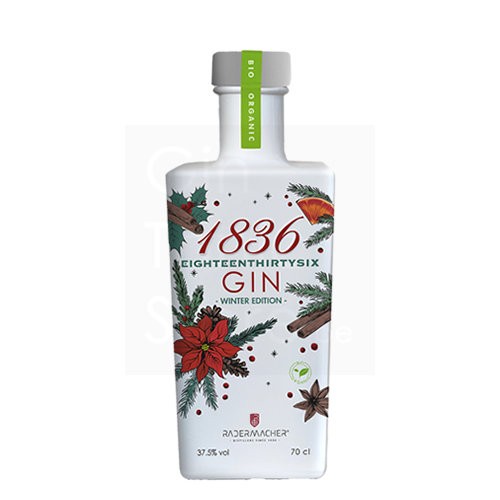 Gin 1836 bio - Winter Edition 70 cl (Distillerie Radermacher)
