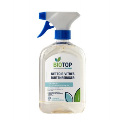 Nettoie-vitres au vinaigre de pomme et à la lavandes douce bio 500 ml (Biotop)