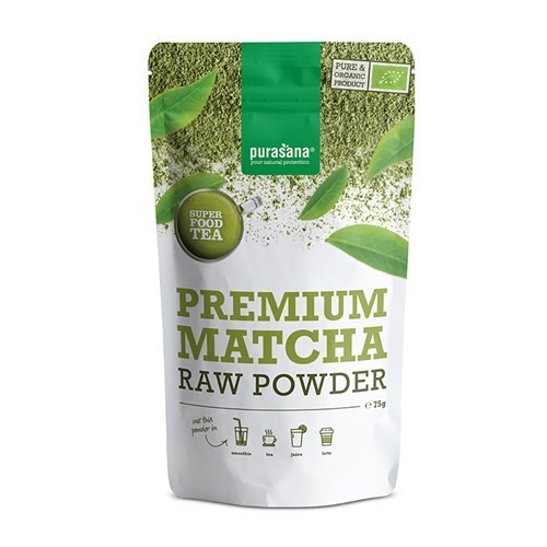 Premium matcha powder 75 g  (Purasana)