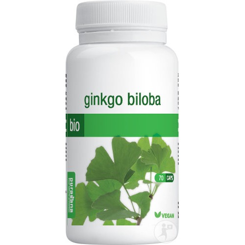 Gingko Biloba bio 70 gélules (Purasana)