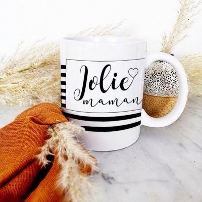 Mug "Jolie maman" (Le début d'une histoire)