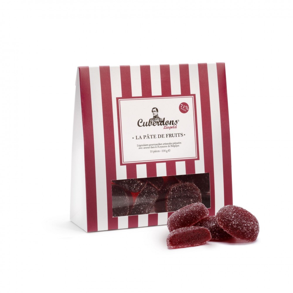 Pâtes de fruit cuberdon 10 pièces (Léopold)