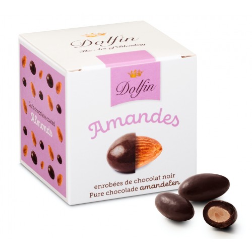 Amandes Enrobées De Chocolat Noir 115 g (Dolfin)