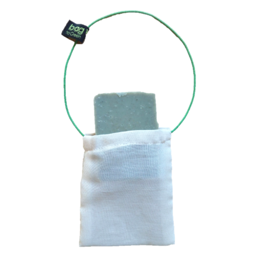 Sac à savon en coton bio (Bag to green)