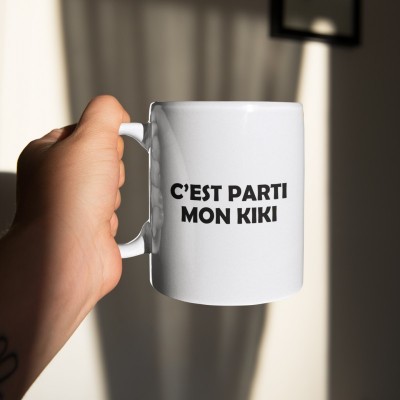 Mug "c'est parti mon kiki" (Belge une fois)