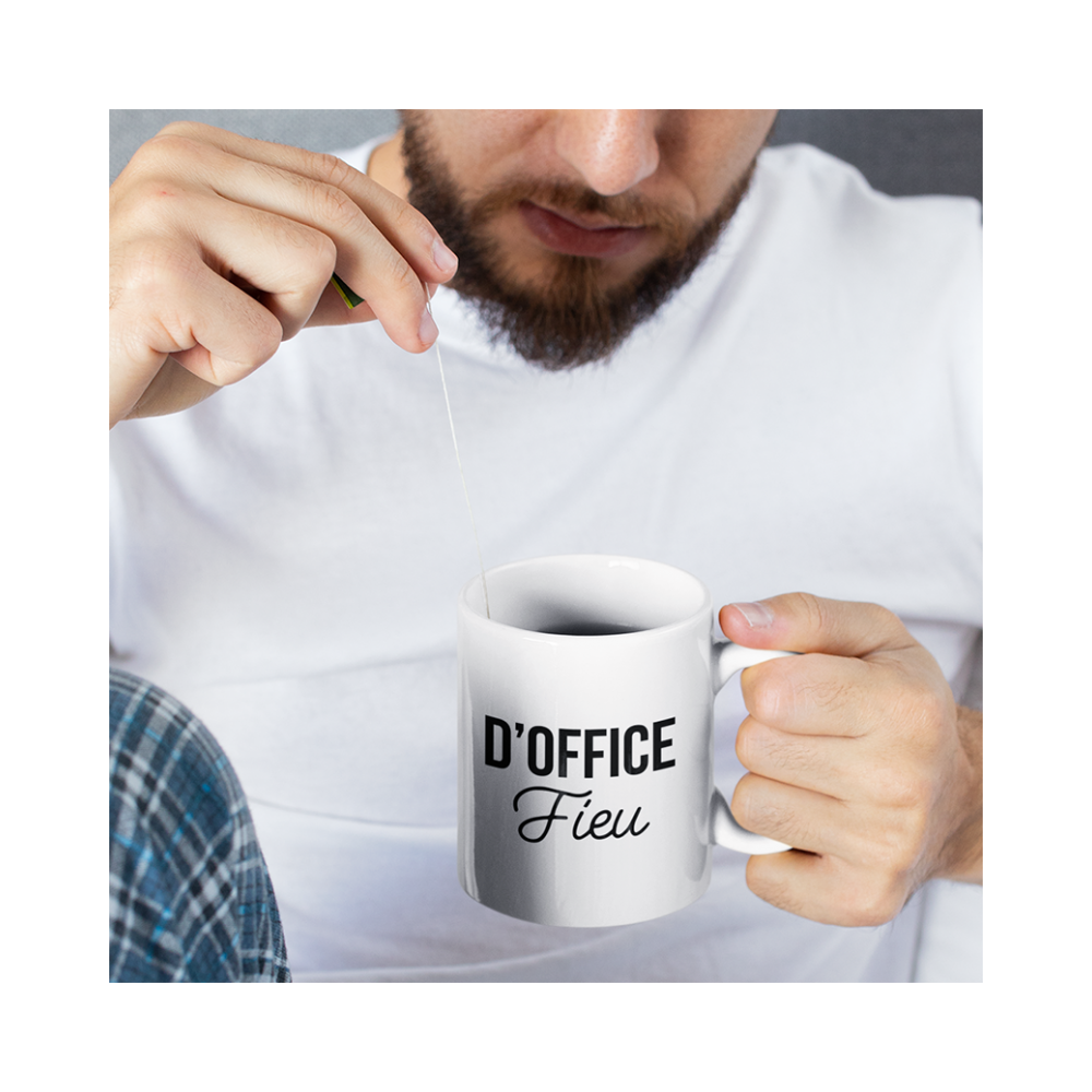 Mug "D'office fieu" (Belge une fois)