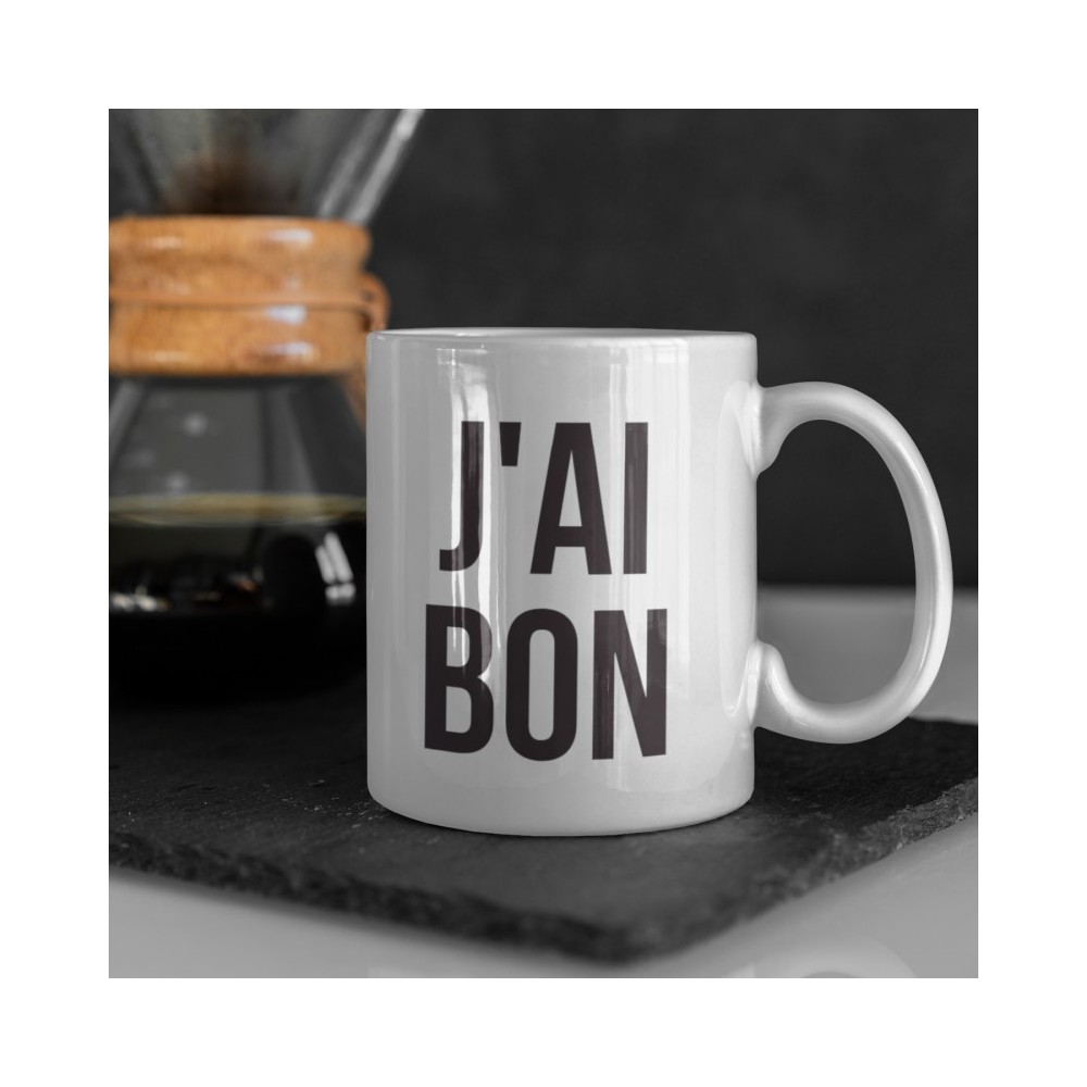 Mug "J'ai bon" (Belge une fois)
