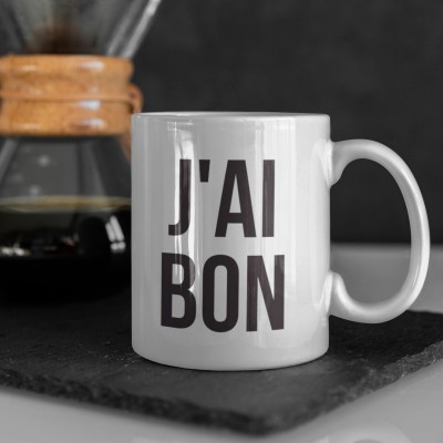 Mug "J'ai bon" (Belge une fois)