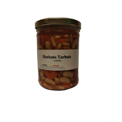 Haricots Tarbais cuisinés 750 g (Ferme de la Sauvenière)