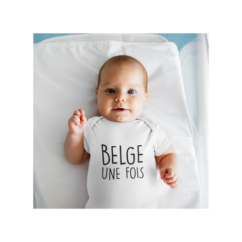 Body bébé  belge 1 fois