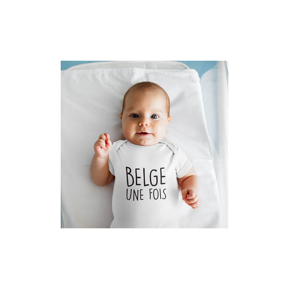 Body bébé  belge 1 fois