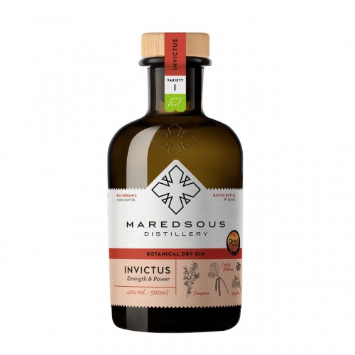 Maredsous  Invictus gin bio 50 cl (Distillerie de Maredsous)