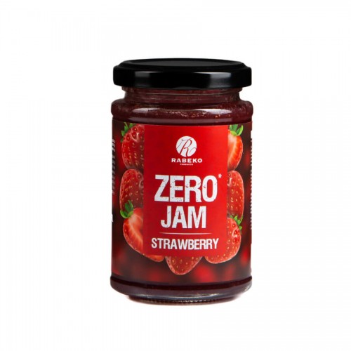 Aardbeien confituur zero jam 225 g (Rabeko)