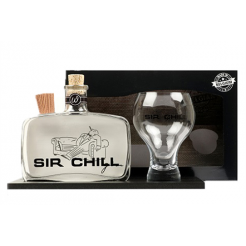 Koffer Sir Chill's gin 50 cl + 1 glas (BEST Creators)