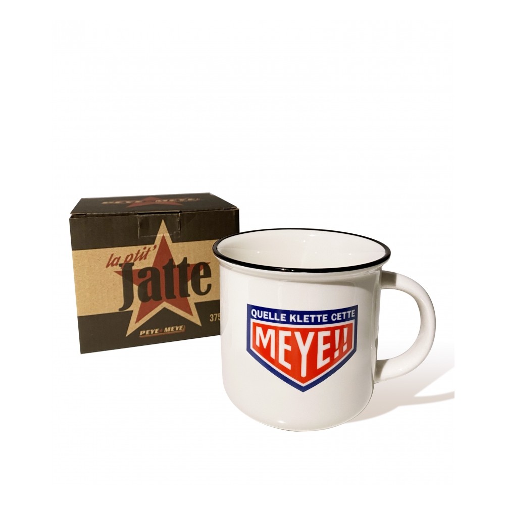Mug vintage "Quelle Klette cette Meye" (Peye et Meye)