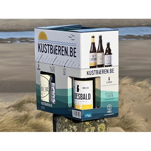 Box de 6 bières de la côte - Kustbieren