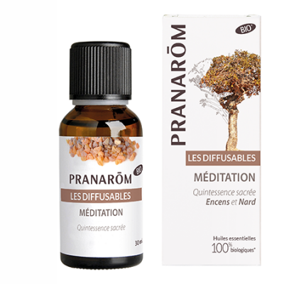 Essentiële olië voor verstuiver- Meditatie en Heilige geuren 30 ml (Pranarôm)