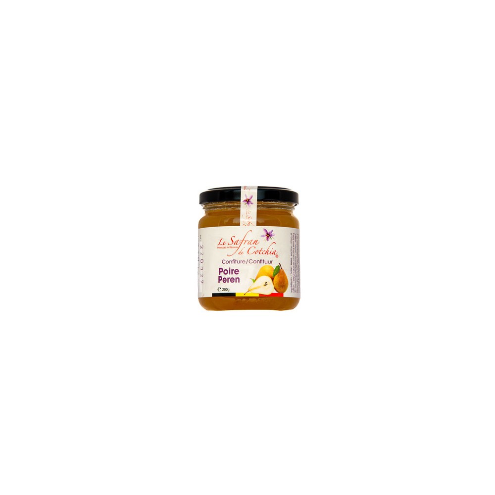 Confiture de poires au safran 200 g - Safran de Cotchia