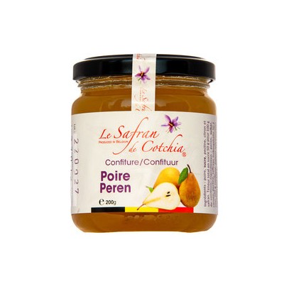 Confiture de poires au safran 200 g - Safran de Cotchia