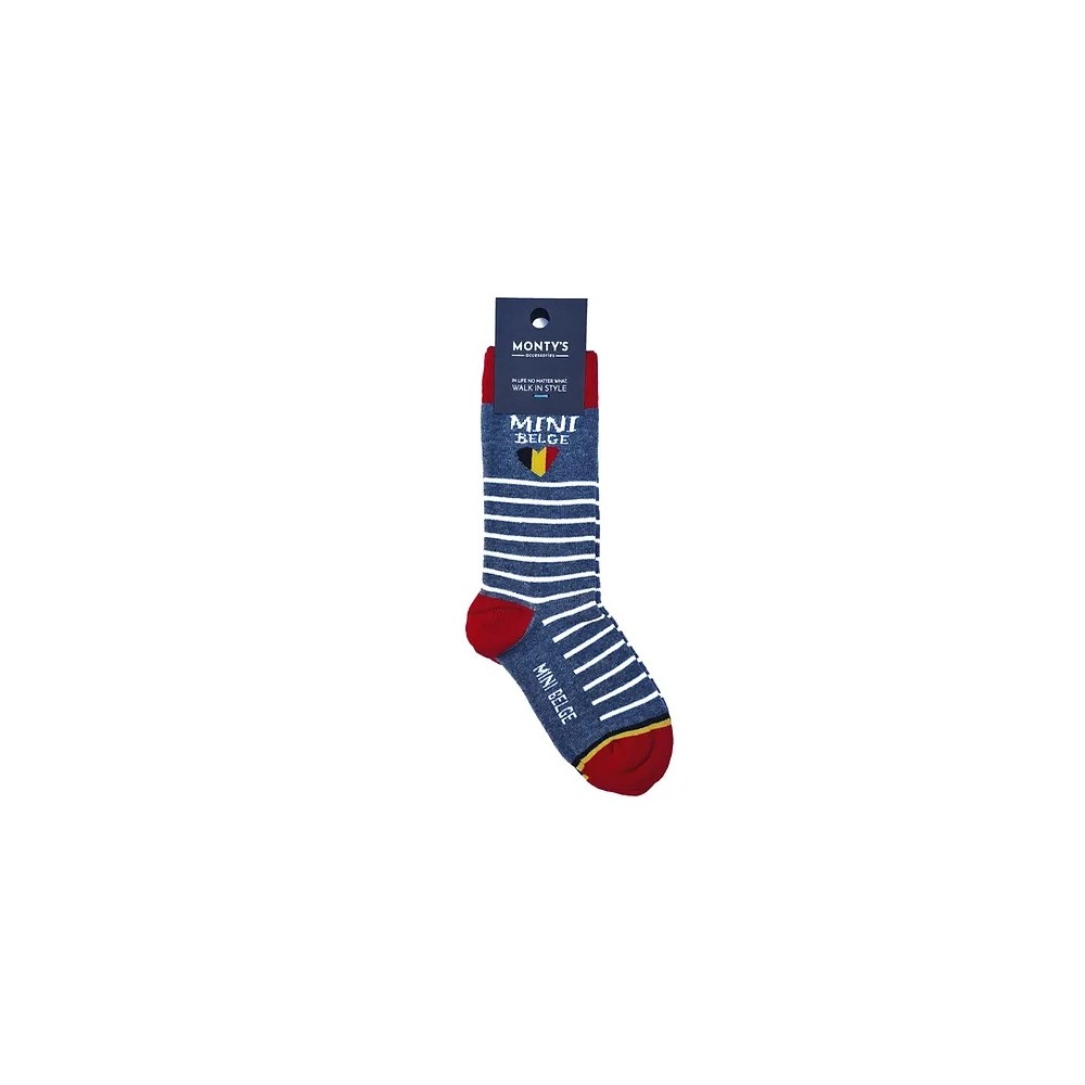 Chaussettes Baby "Mini Belge"  EU: 31-34/ 6-9Years (Monty's Accessories)