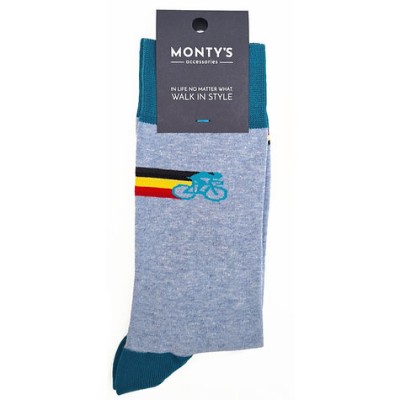 Sokken "Allez Belgique" EU: 39-42/ UK 6-8 (Monty's Accessories)