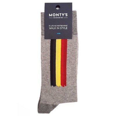 Sokken "Uniek België" EU: 43-46/ UK 9-11  (Monty's Accessories)
