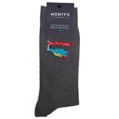 Chaussettes "Belgitude" EU: 39-42/ UK 6-8 (Monty's Accessories)