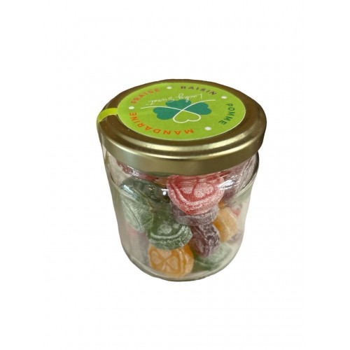 Bocal de bonbons aux fruits 130 g (Lucky Sweet)