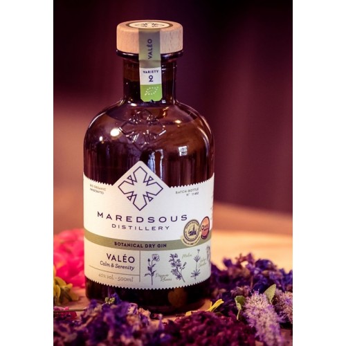 Maredsous Valéo gin bio 50 cl