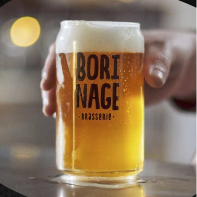 Verre Borinage 44 cl ( Brasserie Borinage)