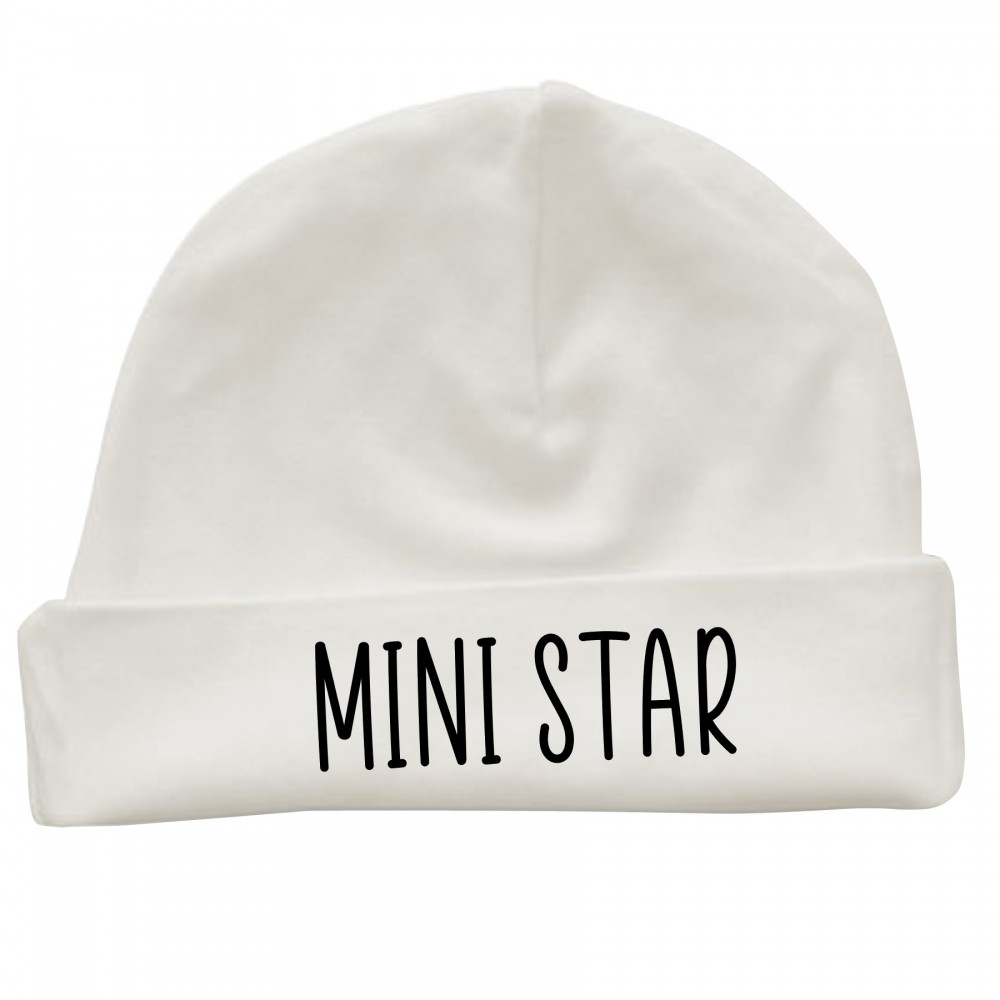Witte Muts "Mini Star" (L'atelier de Manu)