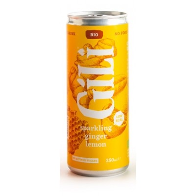 Limonade au gingembre pétillante 250 ml (Gili)