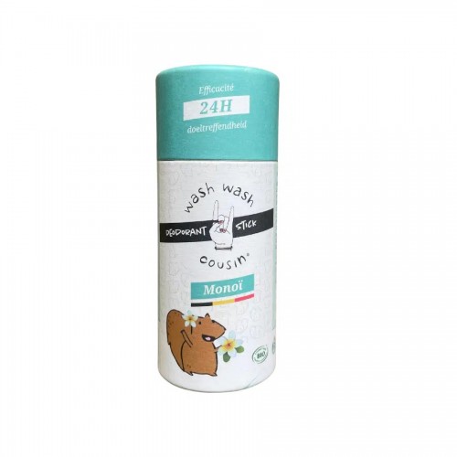 Déodorant stick Monoï 60 ml (Wash Wash Cousin)