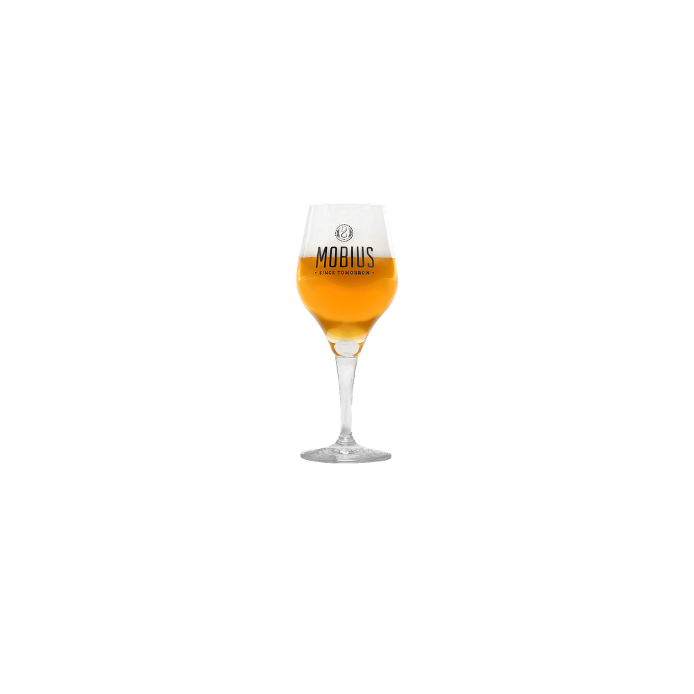 Glas bier Mobius 33 cl  (Brasserie Mobius)