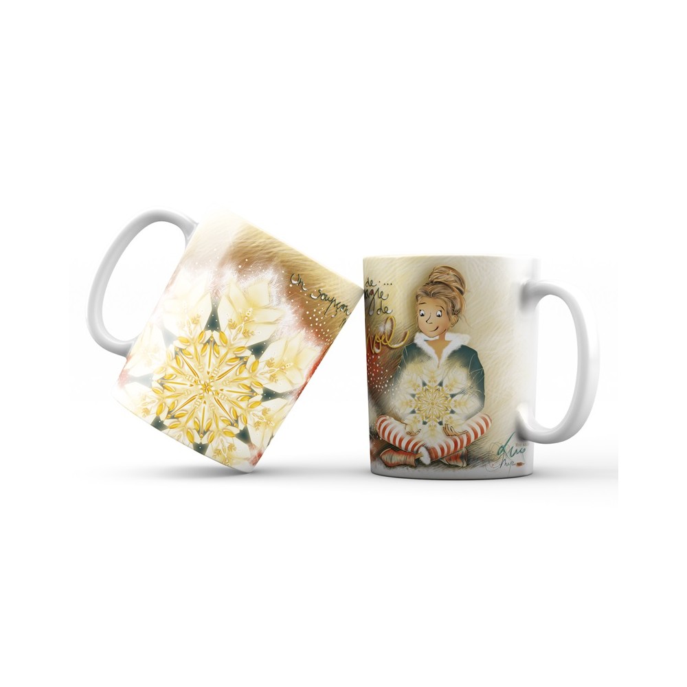 Mug "Noël" (Mon amie Luce)