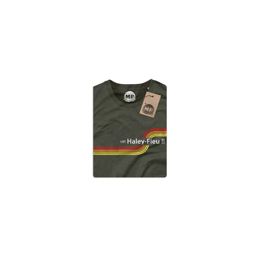 Tshirt kort mouw "Haley-Fieu" Kaki XXL-men (Peye et meye)