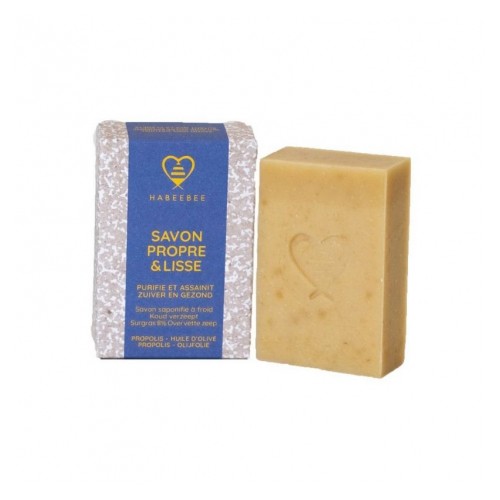 savon propre et lisse