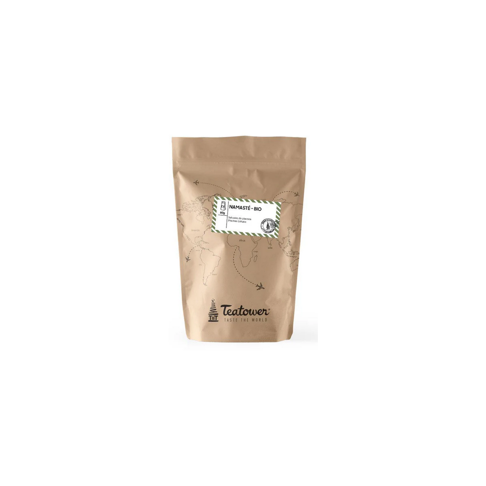 Infusie van sinaasappelijs citroenplanten - Namasté bio 40 g - 20 theezakjes (Tea Tower)