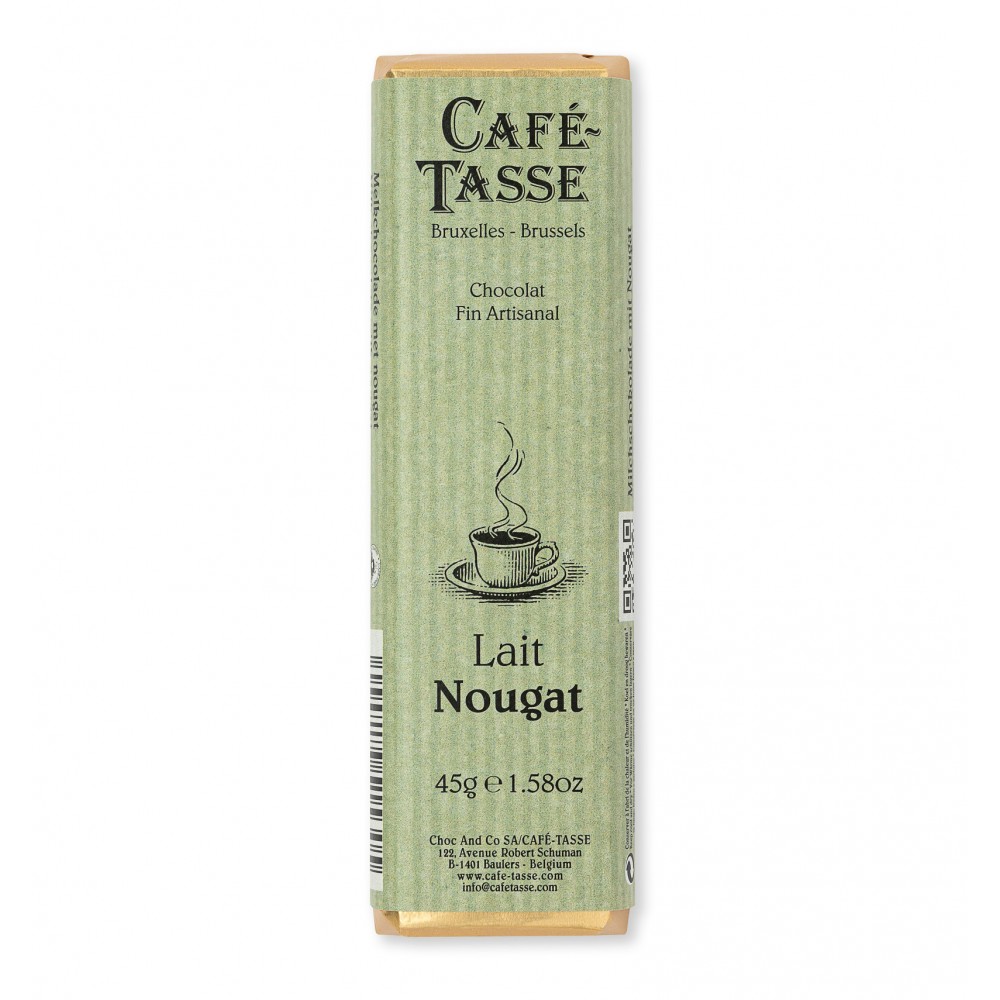 Baton lait nougat 45 g (Café-Tasse)