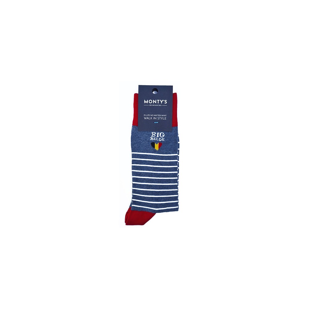 Chaussettes "Big Belge" EU: 35-38/ UK 3-5 (Monty's Accessories)