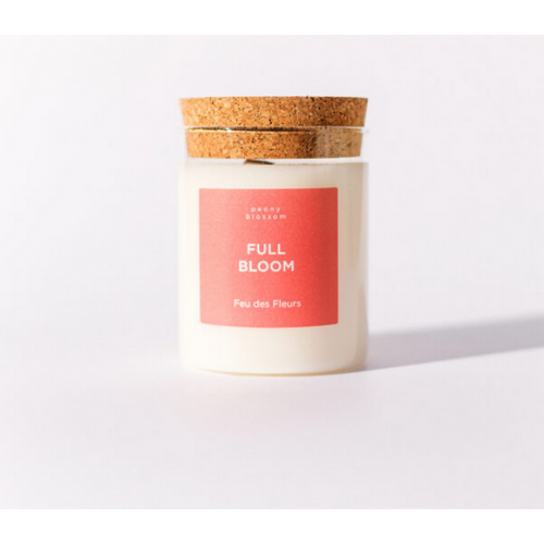 Bougie artisanale "Full bloom" 50 g (Feu des Fleurs)